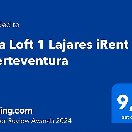 Lola Loft 1 Lajares Irent Fuerteventura Lägenhet La Oliva Exteriör bild